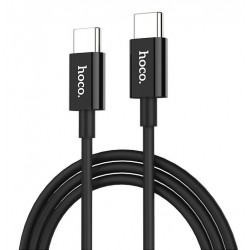 Καλώδιο Data Hoco X23 Skilled Power Delivery PD Type-C to Type-C 1m Black