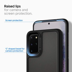 Θήκη Spigen Ciel Color Brick Samsung Galaxy S20 G980 Black (ACS00801)