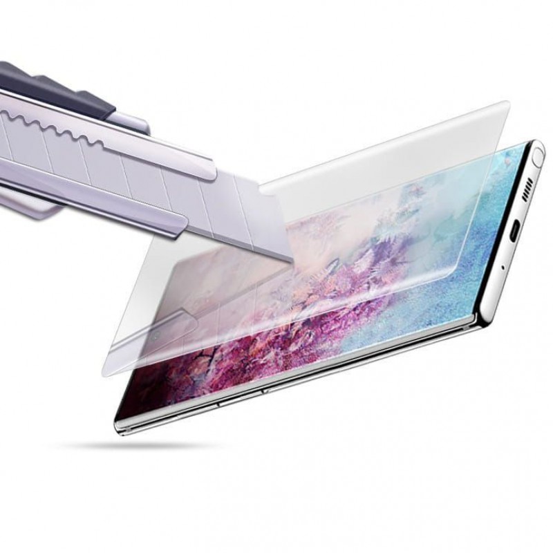 Γυαλί Προστασίας Mocolo 3D UV Liquid Full Glue Tempered Glass & UV LED Lamp Samsung Galaxy S20 G980 9H AntiCrash/AntiShock