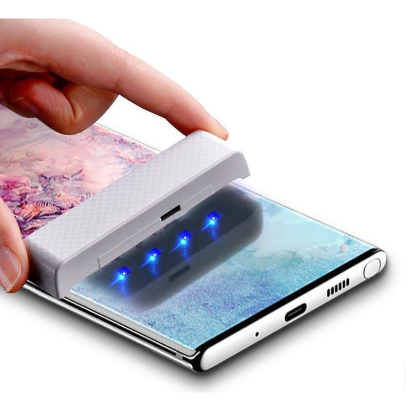 Γυαλί Προστασίας Mocolo 3D UV Liquid Full Glue Tempered Glass & UV LED Lamp Samsung Galaxy S20 G980 9H AntiCrash/AntiShock