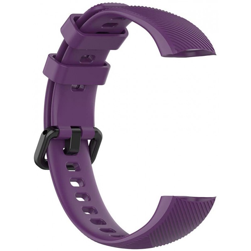 Ανταλλακτικό λουράκι Huawei Band 4/5 Striped Silicone White