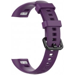 Ανταλλακτικό λουράκι Huawei Band 4 Smoothband with Black Buckle Rose Wooden