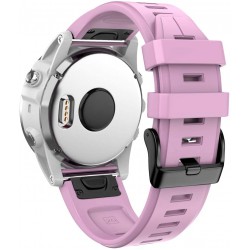 Ανταλλακτικό λουράκι QuickFit Garmin Fenix 5s/Fenix 5S Plus/Fenix 6S/Fenix 6S Pro/Fenix 7S / Fenix 8 (43mm) Sportband Pink (20mm) OEM