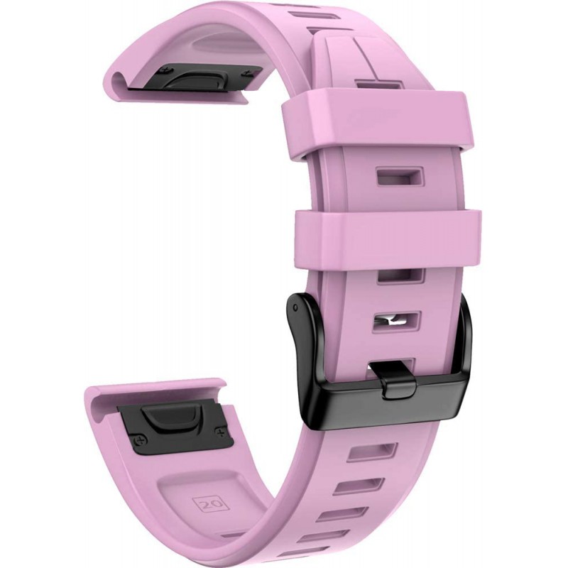 Ανταλλακτικό λουράκι QuickFit Garmin Fenix 5s/Fenix 5S Plus/Fenix 6S/Fenix 6S Pro/Fenix 7S / Fenix 8 (43mm) Sportband Pink (20mm) OEM