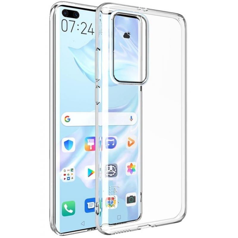 Θήκη TPU Huawei P40 Ultra Slim 0.5mm Clear 