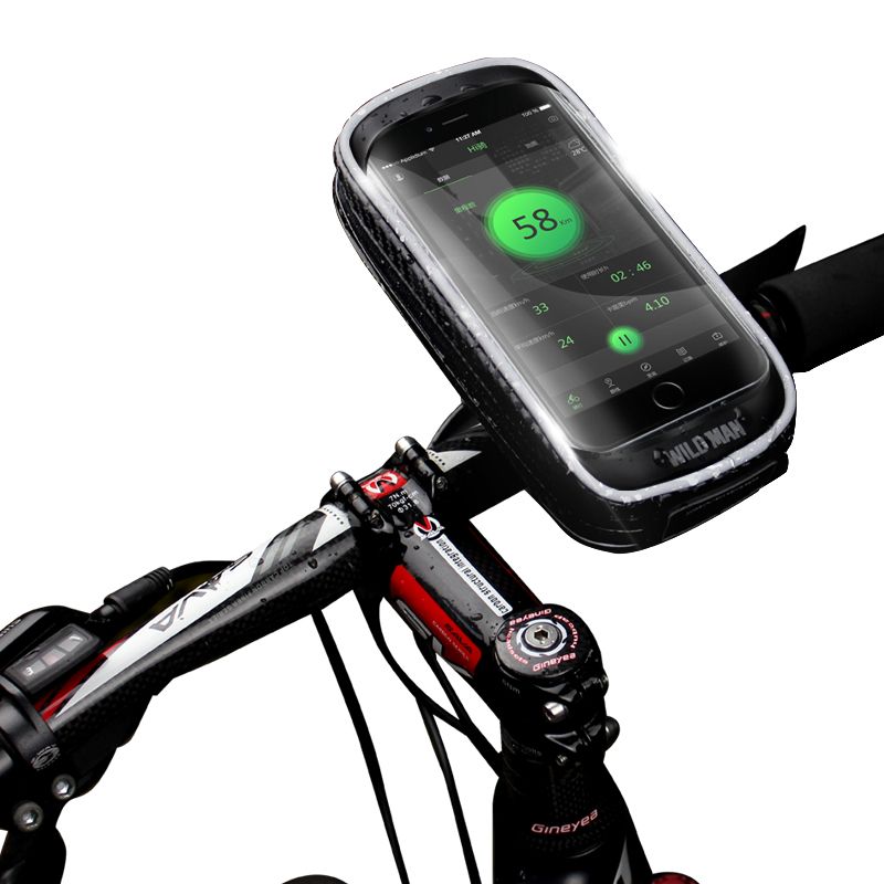Βάση Στήριξης Ποδηλάτου WILDMAN Hardpouch Universal Bike Holder XXS Black Βάση Στήριξης Ποδηλάτου WILDMAN Hardpouch Universal Bike Holder XXS Black