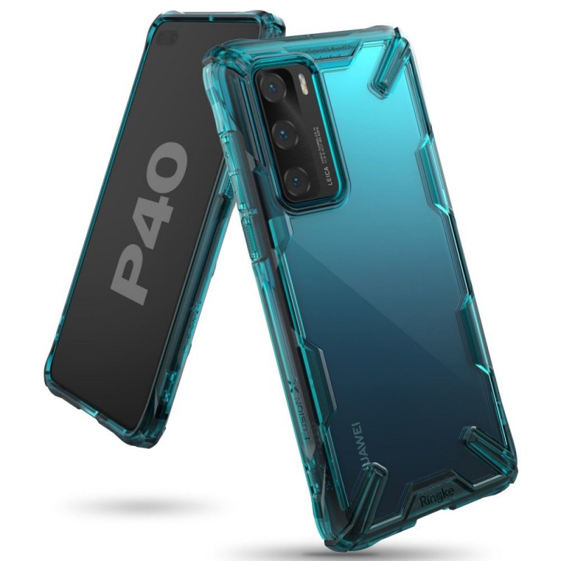 Θήκη Ringke Fusion X Huawei P40 Turquoise Green