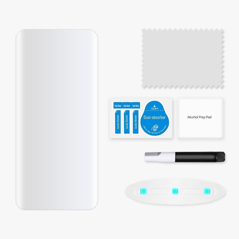 Γυαλί Προστασίας Hofi UV Pro+ Liquid Full Glue Tempered Glass & UV LED Lamp Xiaomi Redmi Note 13 Pro+ 9H AntiCrash/AntiShock (2τμχ)