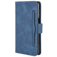Θήκη Card Pocket Leather Wallet Realme C35 Blue