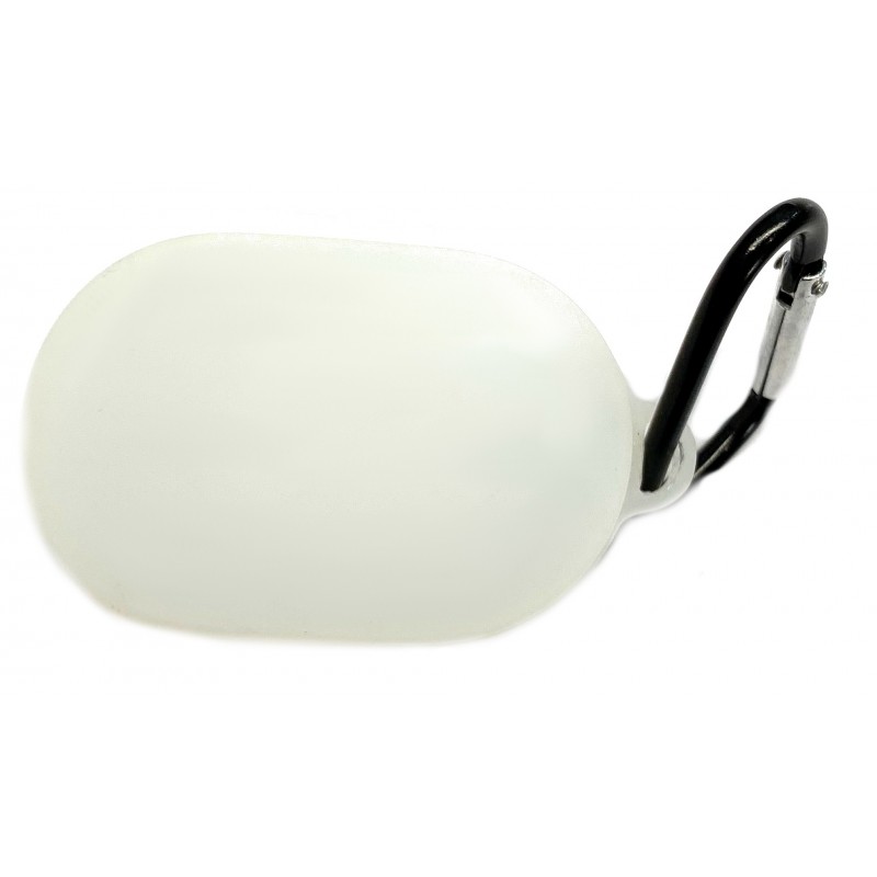 Θήκη Xiaomi Redmi Airdots Silicone Protective Cover with Carabiner Milky White