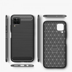 Θήκη TPU Carbon Fiber Brushed Huawei P40 Black