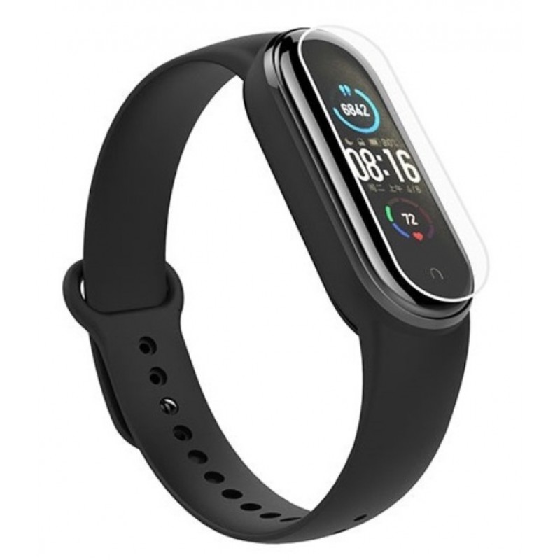 Μεμβράνη Προστασίας TPU Full Screen Cover Xiaomi Mi Band 5 AntiCrash / Antishock