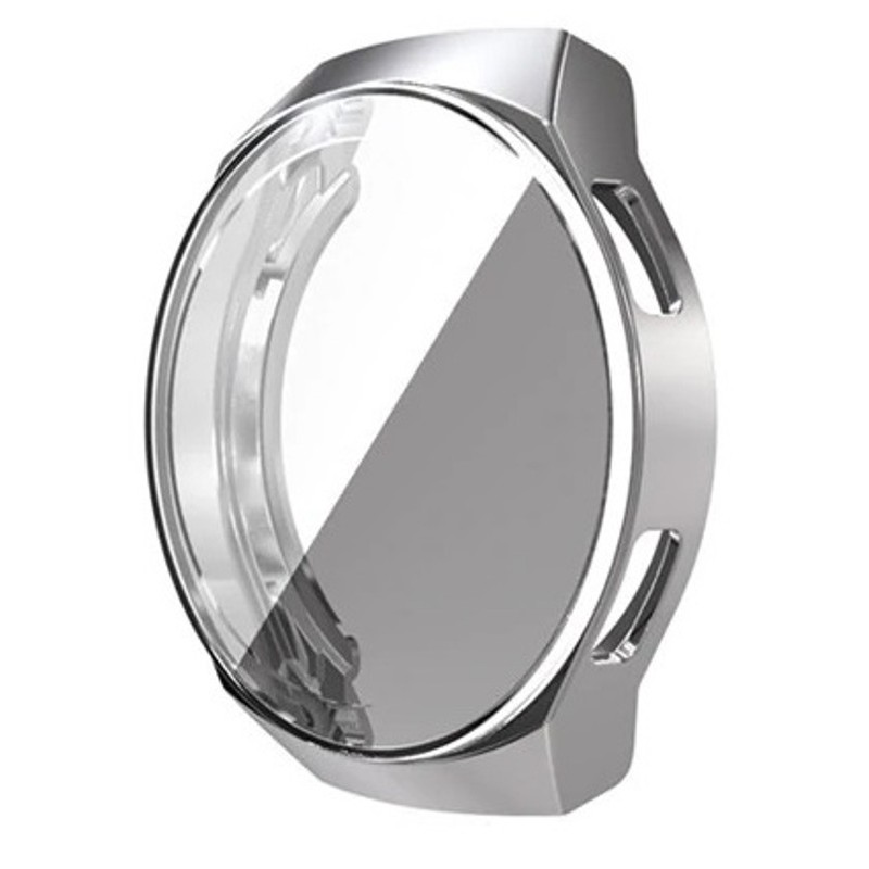 Θήκη Electroplated TPU Full Screen Cover Huawei Watch GT 2 Pro Silver