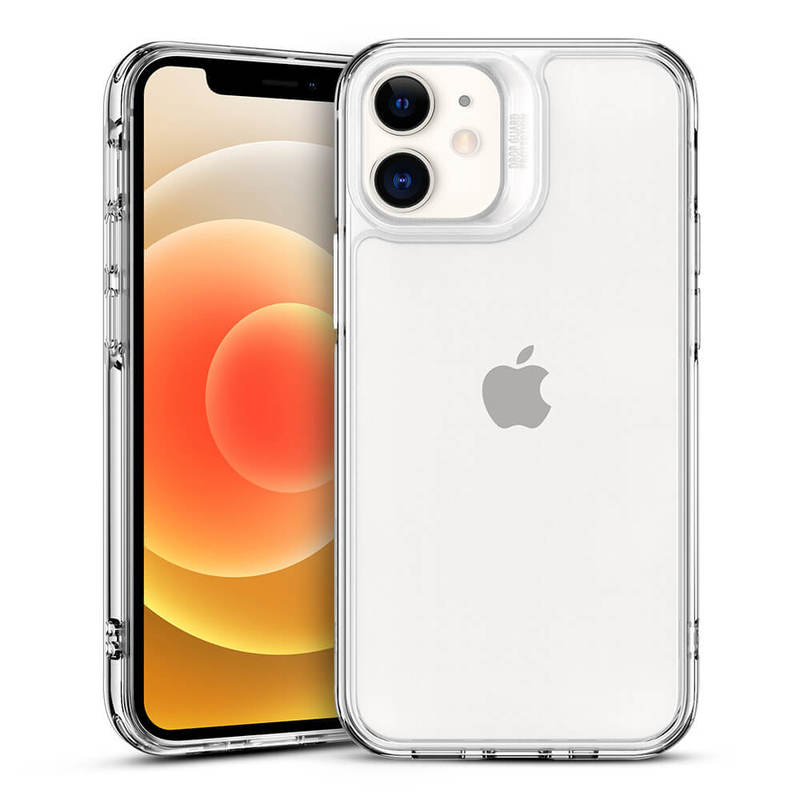 Θήκη Ultra Hybrid Real Crystal Glass Apple iPhone 12 Mini (5.4") Clear