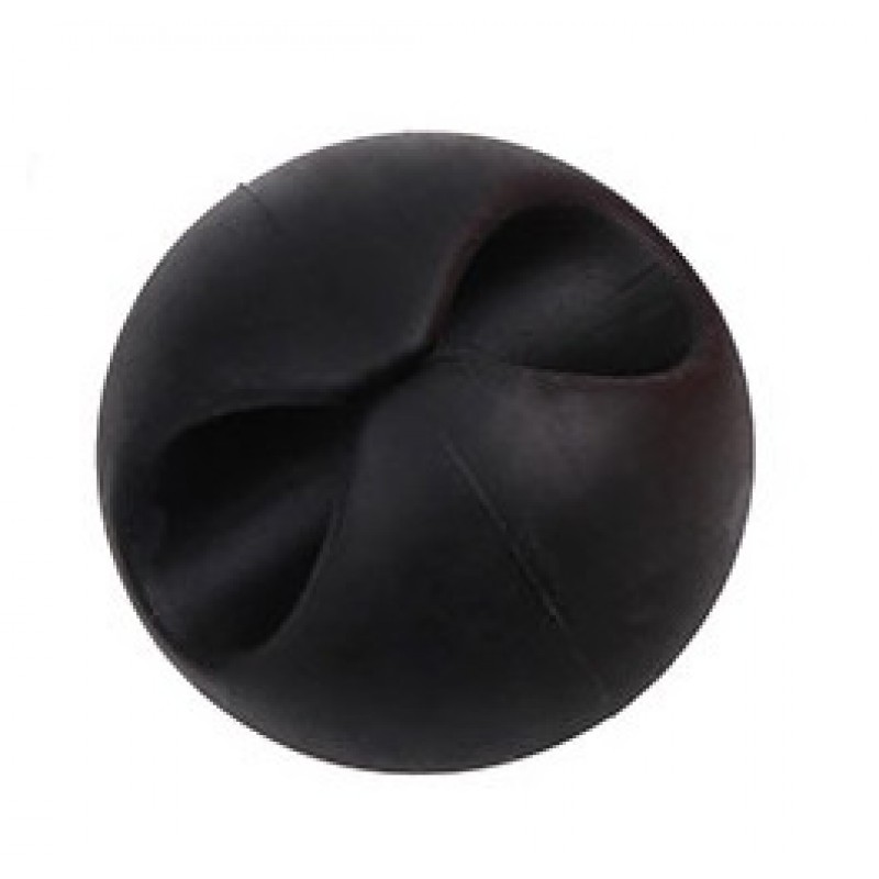 Διαχωριστικό Οργάνωσης Καλωδίων Single Black