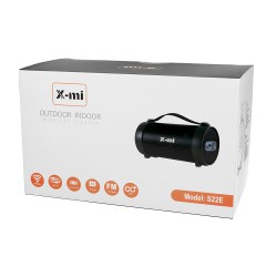 Φορητό Ηχείο Bluetooth X-MI S22E TWS w/ Radio Black