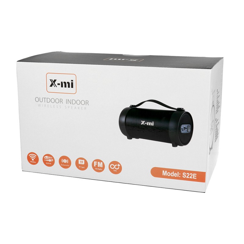 Φορητό Ηχείο Bluetooth X-MI S22E TWS w/ Radio Black