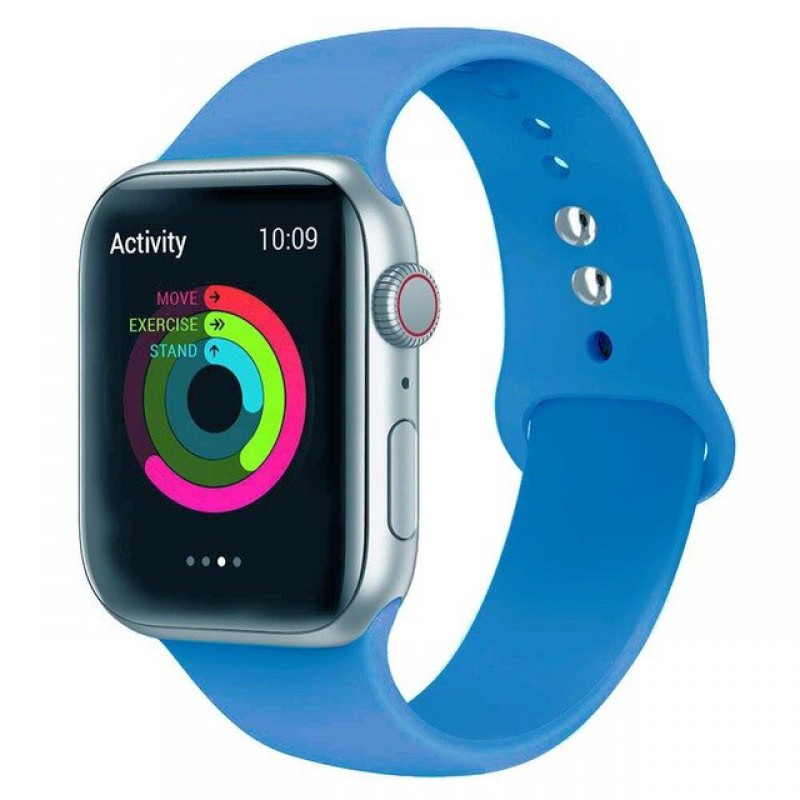 Ανταλλακτικό λουράκι QuickFit Apple Watch 1/2/3/4/5/6/SE/7 (38/40/41mm) Smoothband Surf Blue