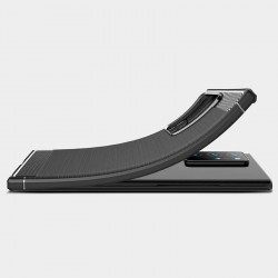 Θήκη TPU Carbon Fiber Brushed Samsung Galaxy Note 20 Ultra N985/N986 Black (OEM) Θήκη TPU Carbon Fiber Brushed Samsung Galaxy Note 20 Ultra N985/N986 Black (OEM)