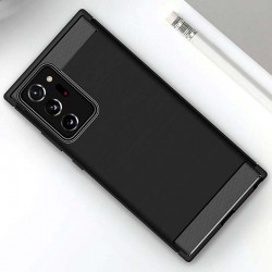 Θήκη TPU Carbon Fiber Brushed Samsung Galaxy Note 20 Ultra N985/N986 Black (OEM) Θήκη TPU Carbon Fiber Brushed Samsung Galaxy Note 20 Ultra N985/N986 Black (OEM)