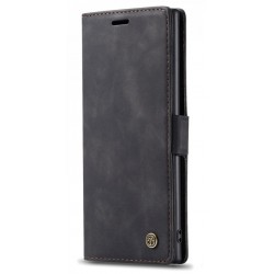 Θήκη Book CaseMe 013 Series Vintage Samsung Galaxy Note 20 N980 Leather Black