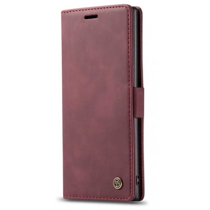 Θήκη Book CaseMe 013 Series Vintage Samsung Galaxy Note 20 N980 Leather Rose