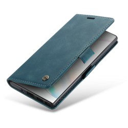 Θήκη Book CaseMe 013 Series Vintage Samsung Galaxy Note 20 N980 Leather Green