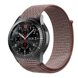 Ανταλλακτικό λουράκι QuickFit Nylon Smokey Mauve για Samsung Galaxy Watch3(45mm)/Watch(46mm)/Huawei Watch 3 (46mm)/ Watch 3 Pro (48mm)/GT 2/Pro/Honor GS Pro/Amazfit GTR 3 (46mm)/GTR 3 Pro/GTR(47mm)/ Stratos 3(48mm) (22mm)