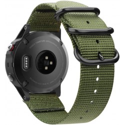 Ανταλλακτικό λουράκι QuickFit Nylon Garmin Fenix 5/5 Plus/6/6 Pro/7/Forerunner 945/935 Three Buckle Green (22mm)
