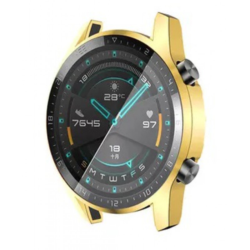 Θήκη Electroplated TPU Full Screen Cover Huawei Watch GT 5 (41mm) Gold