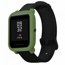 Θήκη Silicone Protective Cover Amazfit Youth Version Army Green