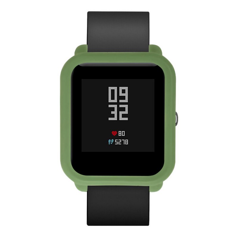 Θήκη Silicone Protective Cover Amazfit Youth Version Army Green