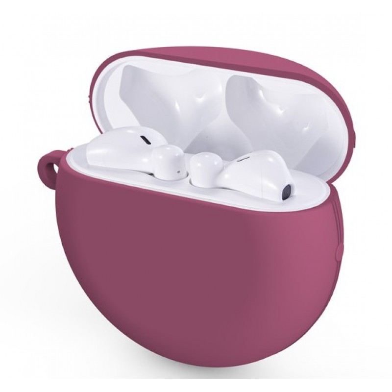 Θήκη Huawei Freebuds 3 Silicone Skin Wine Red