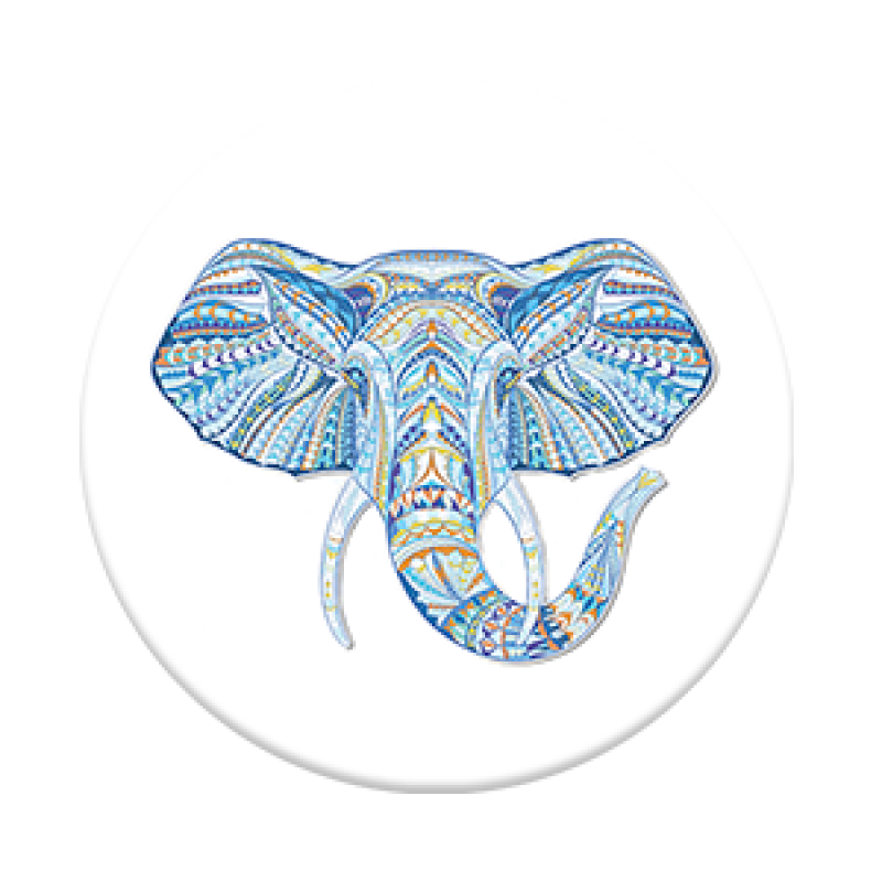 Βάση στήριξης Κινητών Pop Socket Smartphone Stand Design Elephant Βάση στήριξης Κινητών Pop Socket Smartphone Stand Design Elephant
