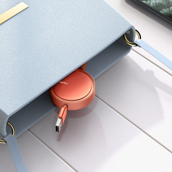 Καλώδιο Mcdodo Ανασυρόμενο 3in1 CA-7252 USB to Lightning/Type C/microUSB 1.2m Orange