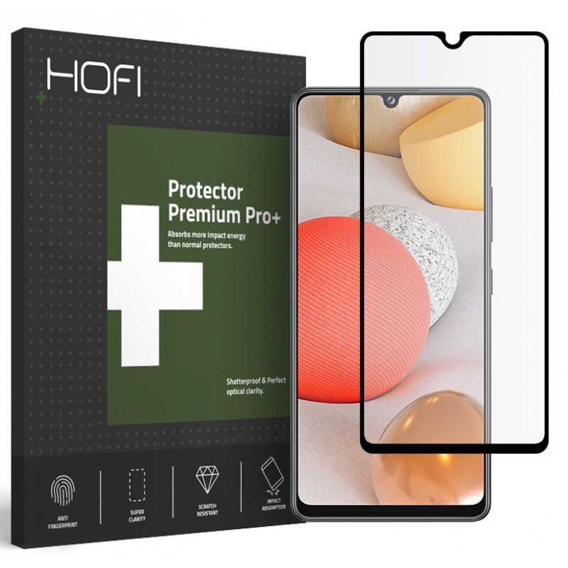 Γυαλί Προστασίας Hofi Hybrid Samsung Galaxy A42 5G SM-A426B Tempered Glass Pro+ 9H AntiCrash/AntiShock Black