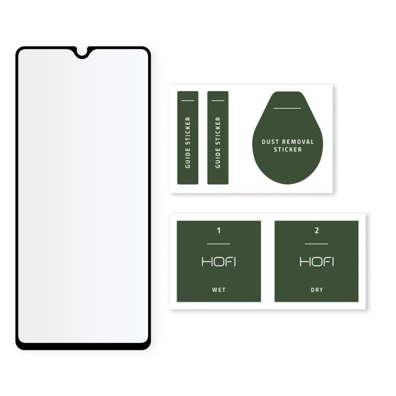 Γυαλί Προστασίας Hofi Hybrid Samsung Galaxy A42 5G SM-A426B Tempered Glass Pro+ 9H AntiCrash/AntiShock Black