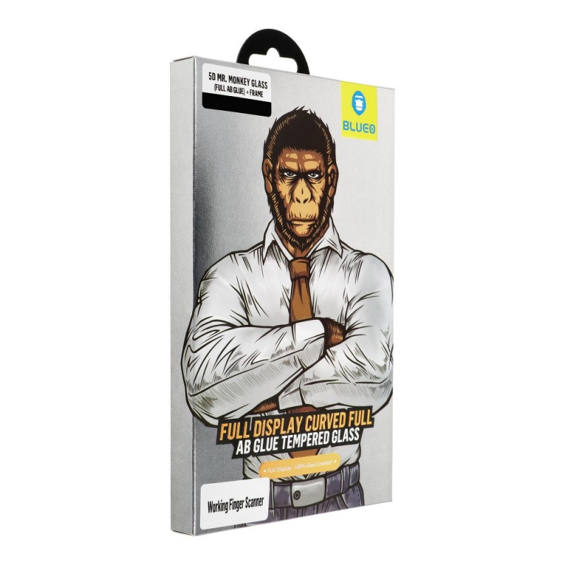 Γυαλί Προστασίας Mr Monkey 5D Tempered Glass Samsung Galaxy S24 Ultra 5G S928 9H AntiCrash/AntiShock Black Γυαλί Προστασίας Mr Monkey 5D Tempered Glass Samsung Galaxy S24 Ultra 5G S928 9H AntiCrash/AntiShock Black