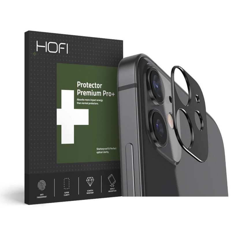 Προστατευτικό Κάμερας Hofi Metal Camera Styling Apple iPhone 12 Mini (5.4") Black