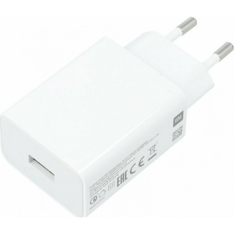 Φορτιστής Ταξιδιού Xiaomi MDY-11-EZ Fast Charging 33W White (Original Bulk)