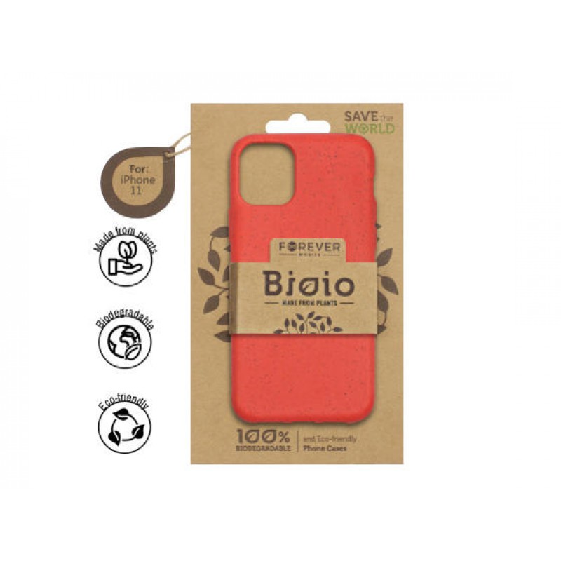 Θήκη Forever Bioio Eco-Friendly 100% Zero Waste Samsung Galaxy S21 SM-G990F Red Θήκη Forever Bioio Eco-Friendly 100% Zero Waste Samsung Galaxy S21 SM-G990F Red