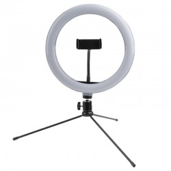 Bluetooth 4smarts Tripod LoomiPod with LED Light for Instagram/TikTok Black 35cm (4S462705)