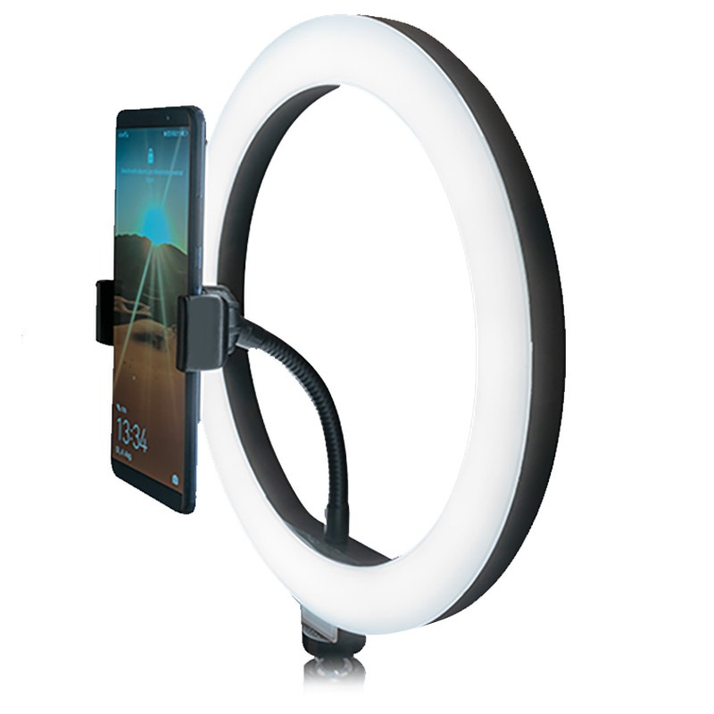 Bluetooth 4smarts Tripod LoomiPod with LED Light for Instagram/TikTok Black 35cm (4S462705)