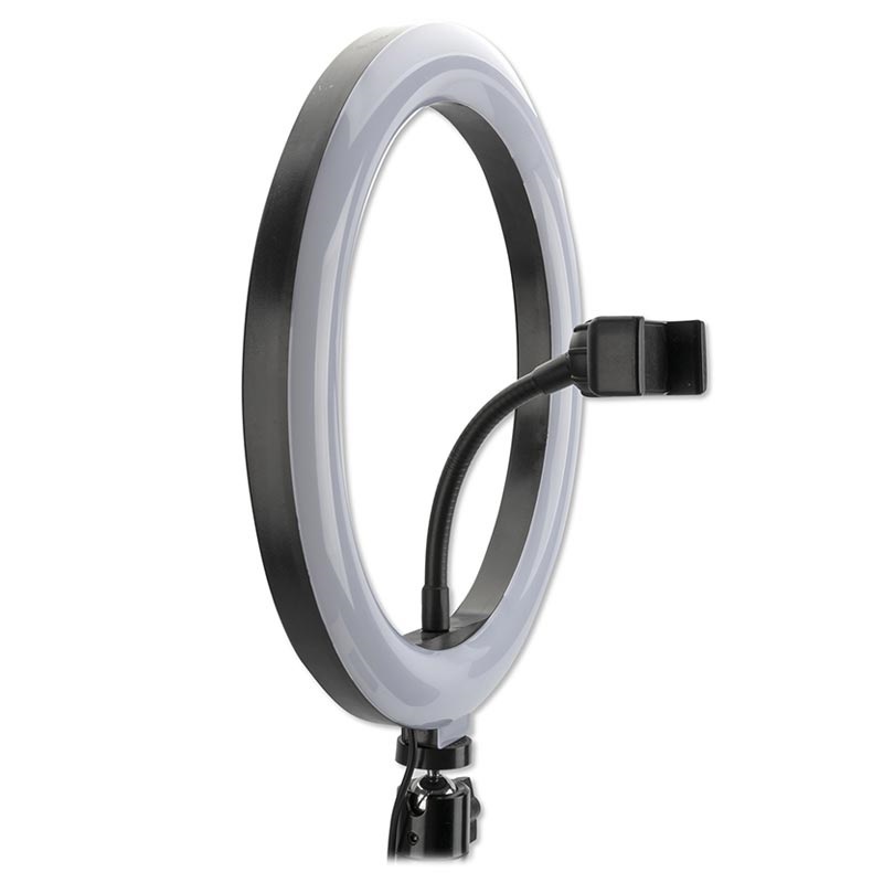 Bluetooth 4smarts Tripod LoomiPod with LED Light for Instagram/TikTok Black 35cm (4S462705)
