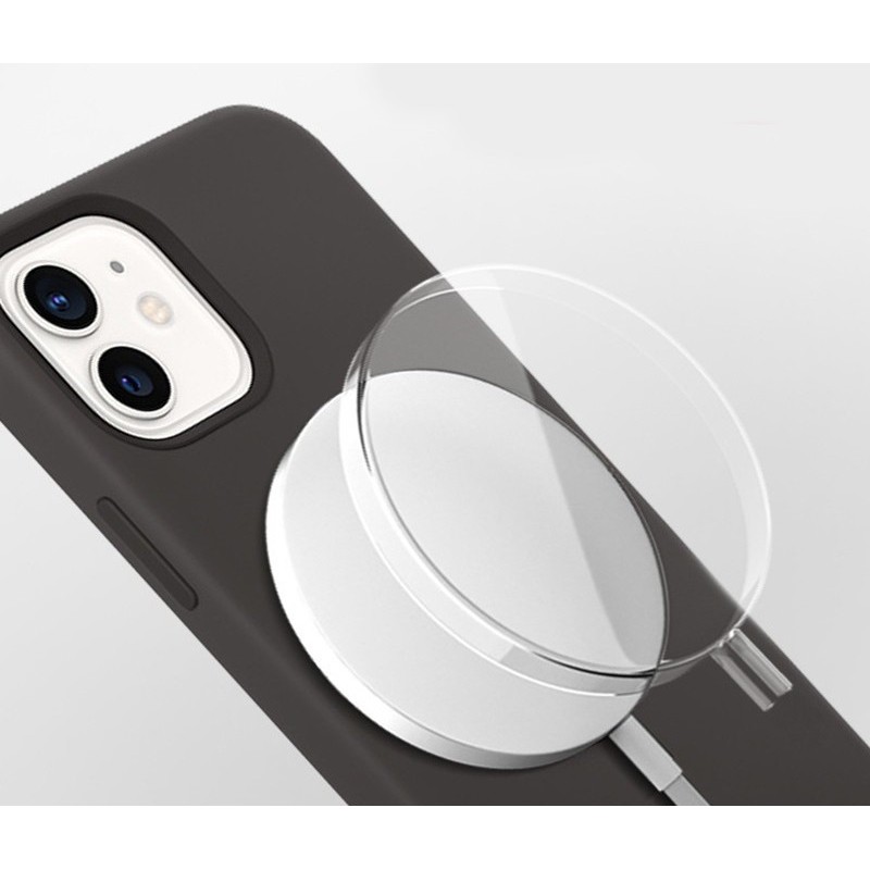 Θήκη TPU Protective Cover Magsafe Wireless Charger iPhone 12 Series Clear