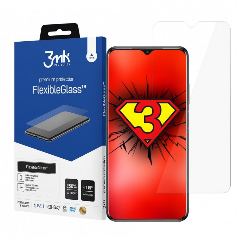 Γυαλί Προστασίας Xiaomi Poco M3 3MK Flexible Glass 7H AntiCrash / AntiShock 