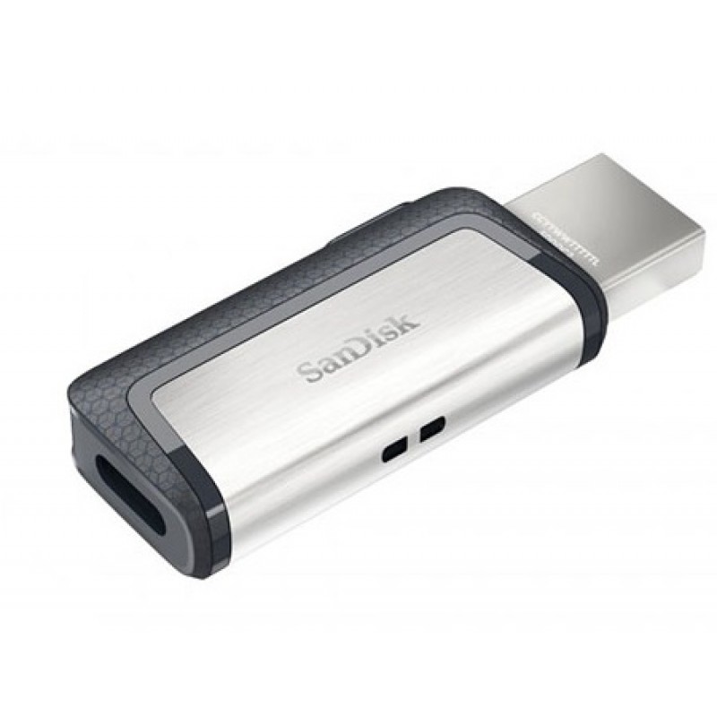 SANDISK Pendrive Ultra Dual Drive USB Type-C 64GB 150MB/s USB 3.0 Silver