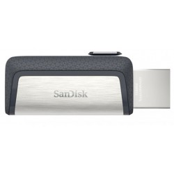 SANDISK Pendrive Ultra Dual Drive USB Type-C 64GB 150MB/s USB 3.0 Silver