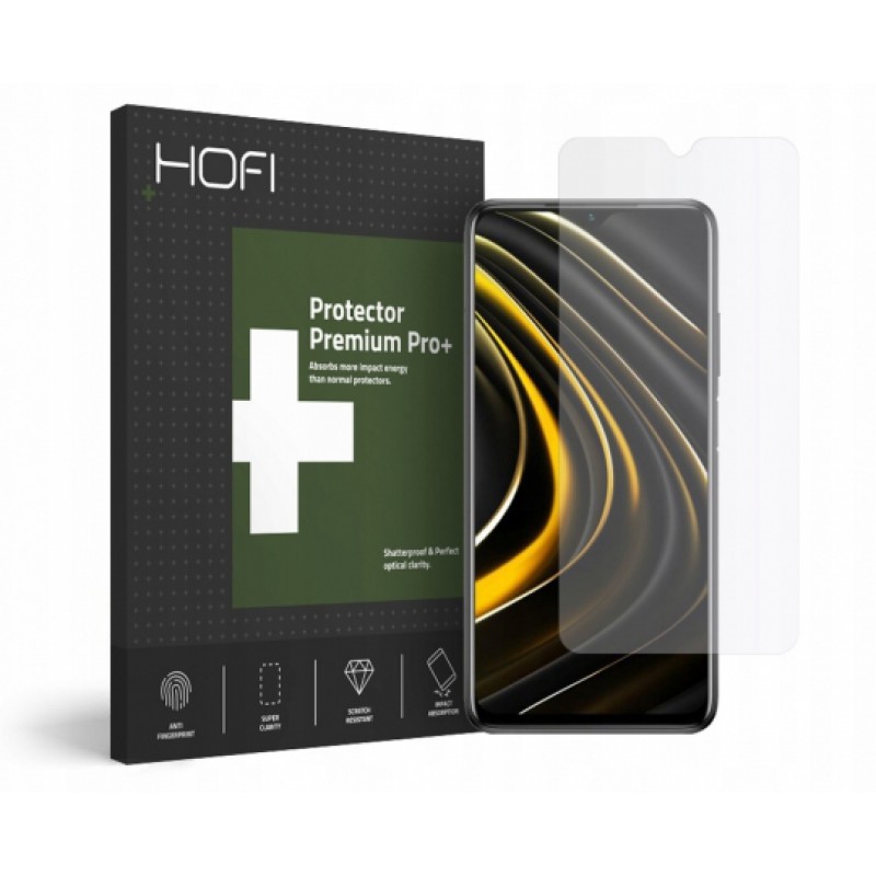 Γυαλί Προστασίας Hofi Hybrid Xiaomi Poco M3 Tempered Glass Pro+ 9H AntiCrash/AntiShock Γυαλί Προστασίας Hofi Hybrid Xiaomi Poco M3 Tempered Glass Pro+ 9H AntiCrash/AntiShock