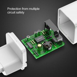 Φορτιστής Ταξιδιού Baseus wall charger QC 3.0 USB White (CCALL-BX02)